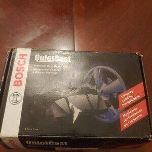 BOSCH BC976 QuietCast Premium Ceramic Disc Brake Pad Set Compatible with Select